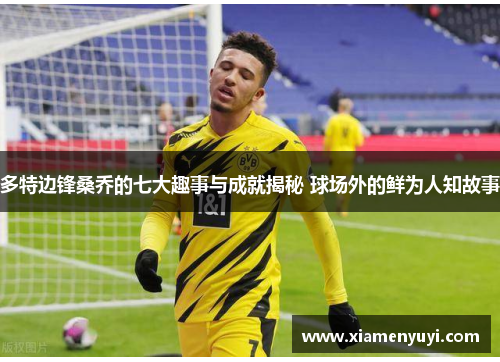 多特边锋桑乔的七大趣事与成就揭秘 球场外的鲜为人知故事